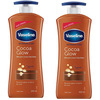 Vaseline Intensive Care Cocoa Glow Body Lotion | 400 Ml(2 Pack) (800 Ml)