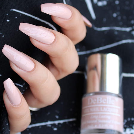 Debelle Gel Nail Polish Gift Set Of 2 - Peony Blossom | Chrome Beige - 16ml (8ml Each)