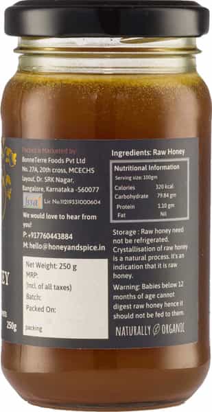 Cliff Honey - Sweet 250G