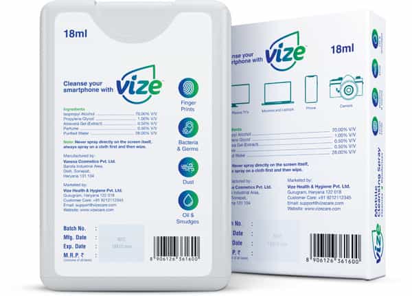 Vize Mobile Cleansing Spray 18Ml