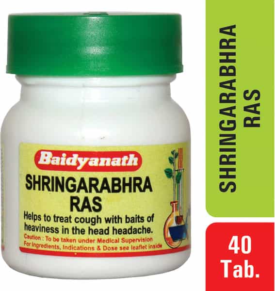 Baidyanath Asli Ayurved Shringarabhra Ras 40 Tablets (Pack Of 2)