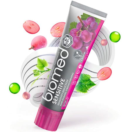 Biomed Completecare Sensitive Toothpaste - 100gms (Pack Of 3) Purple