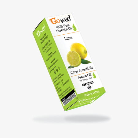 Pack Of 2 Lime Essential Oil And Walnut Carrier Oil - 100% Pure & Natural Oil For Hair, Skin Massage