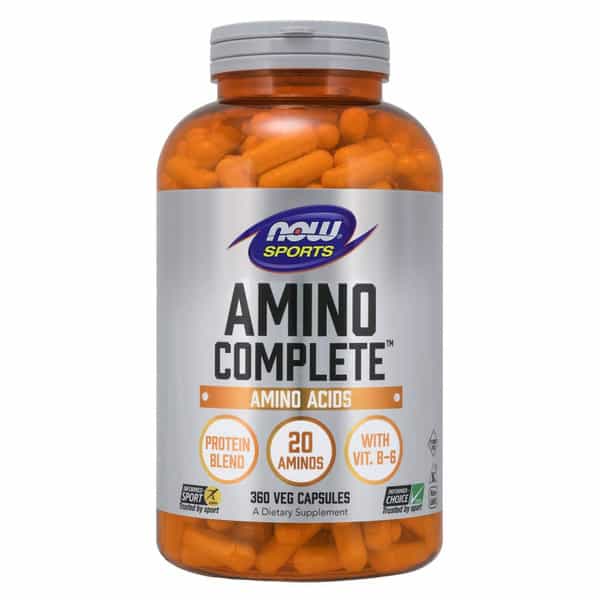 Now Sports Nutrition | Amino Completetm With Vitamin B-6 | 360 Count