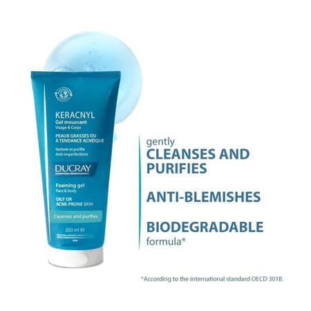 Ducray Acne Prone Skin Kit With Keracynl Facewash And Melascreen