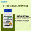 Healthvit Citrus Bioflavonoids 1000mg 60 Capsules For Healthy Heart (Cell Defense)