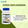 Healthvit Citrus Bioflavonoids 1000mg 60 Capsules For Healthy Heart (Cell Defense)