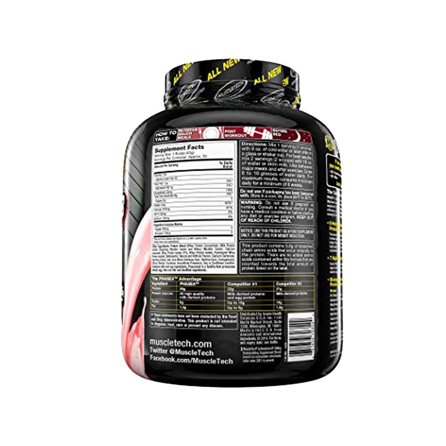 Buy Muscletech Strawberry Phase8 Whey Protein Powder Blend 2000 Gm