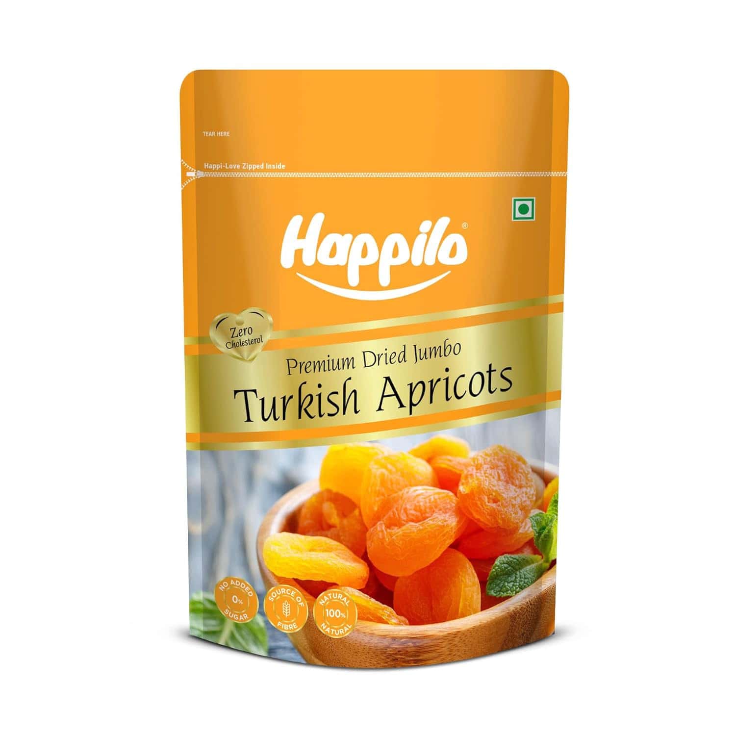 Happilo Premium Turkish Apricots 200g