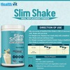 Healthvit Slim Shake Powder For Weight Control & Management -Vanilla Flavour -500Gm