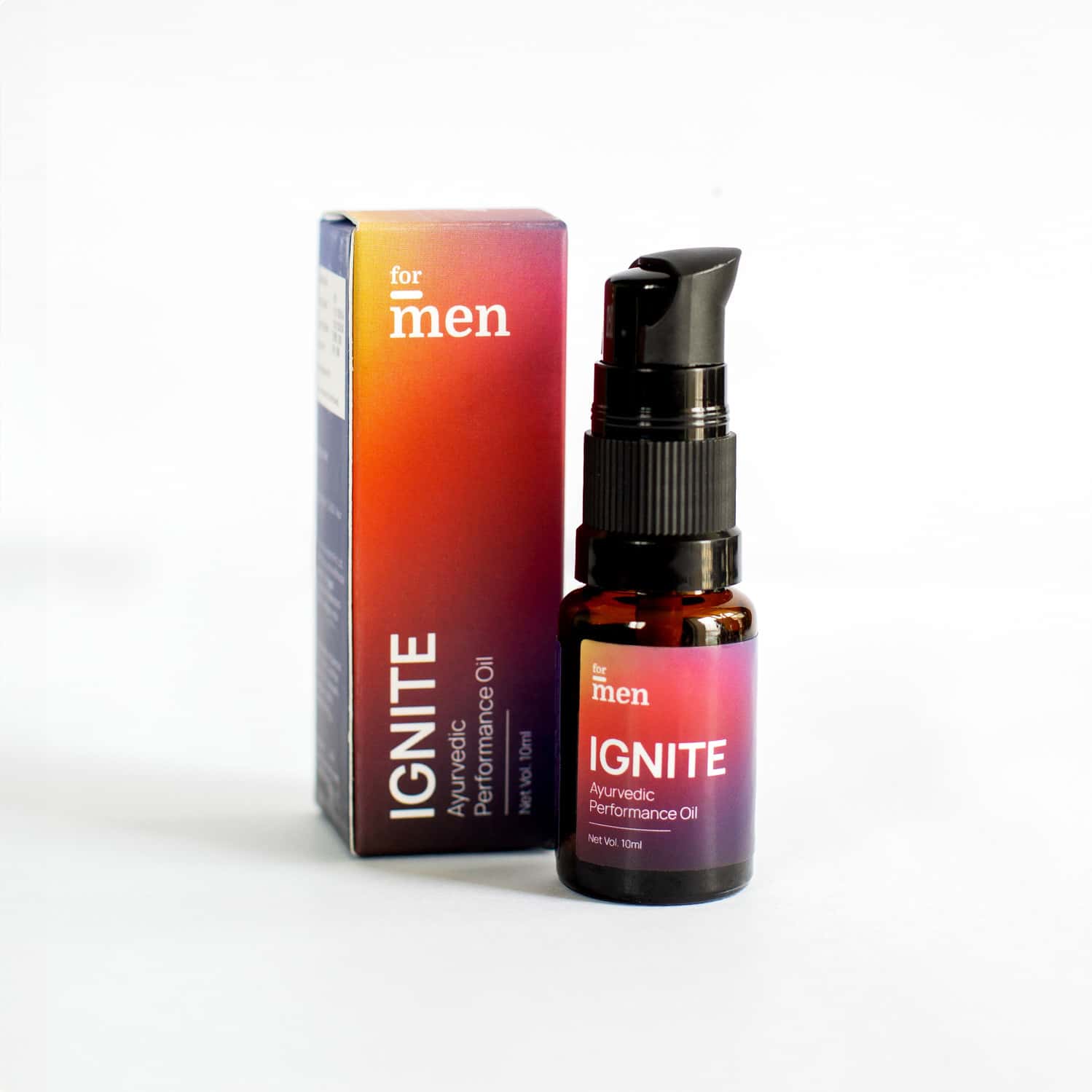 Formen Ignite Oil | Men Massage Oil | Made With Ayurvedic Blend & Non-greasy Formula 10 Ml