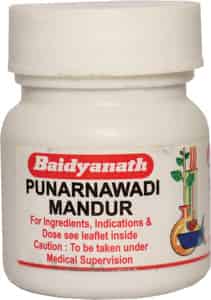 Baidyanath Asli Ayurved Punarnawadi Mandoor 40 Tablet (pack Of 2)