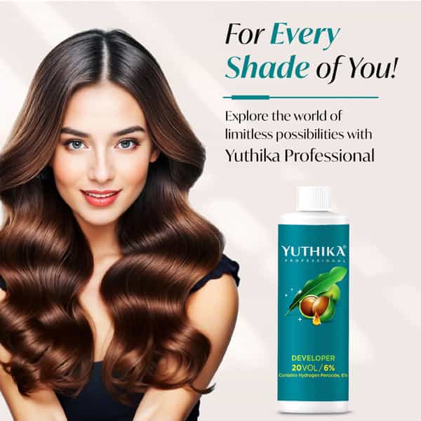 Yuthika Professional Developer For Hair Color 20 Volume (6%) 150Ml