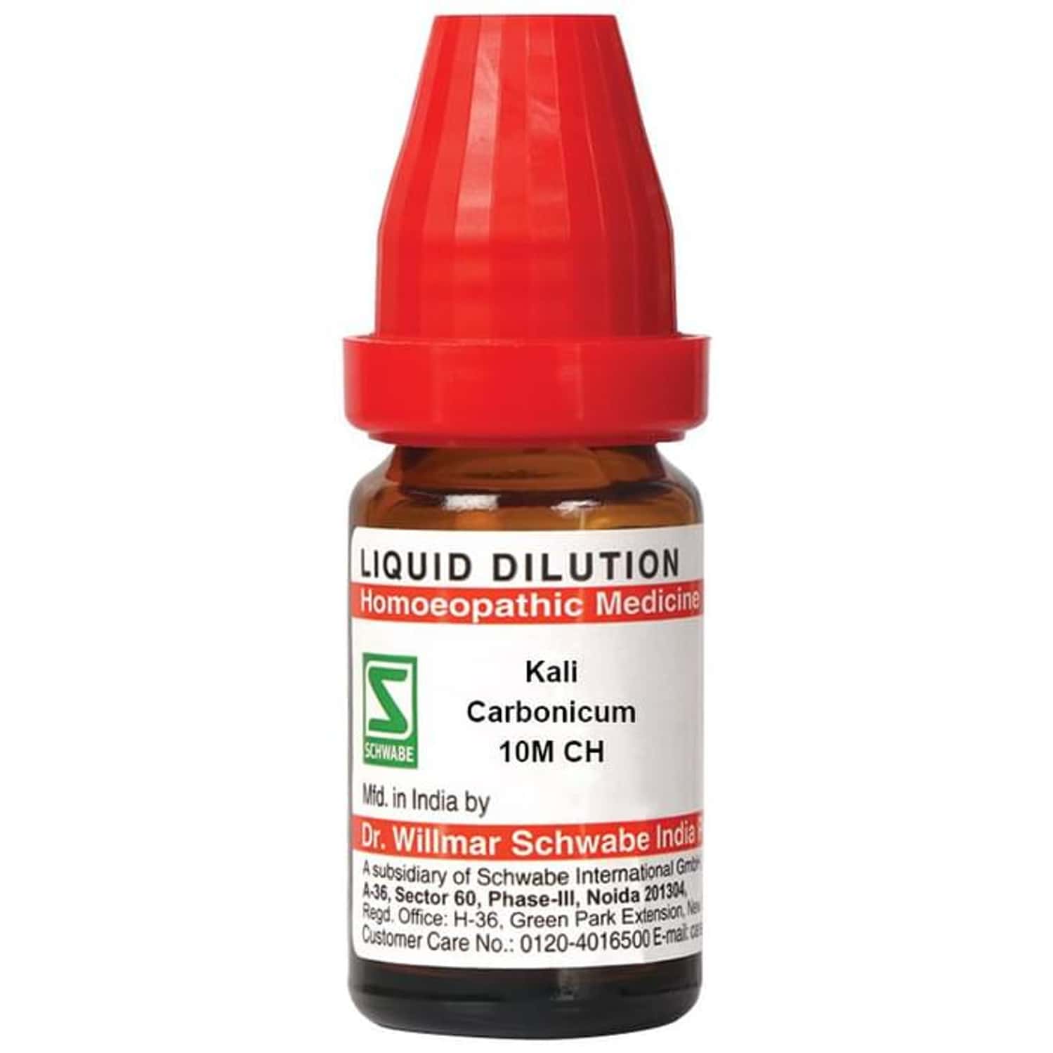 Dr. Willmar Schwabe India Kali Carbonicum Dilution 10m Ch 10 Ml