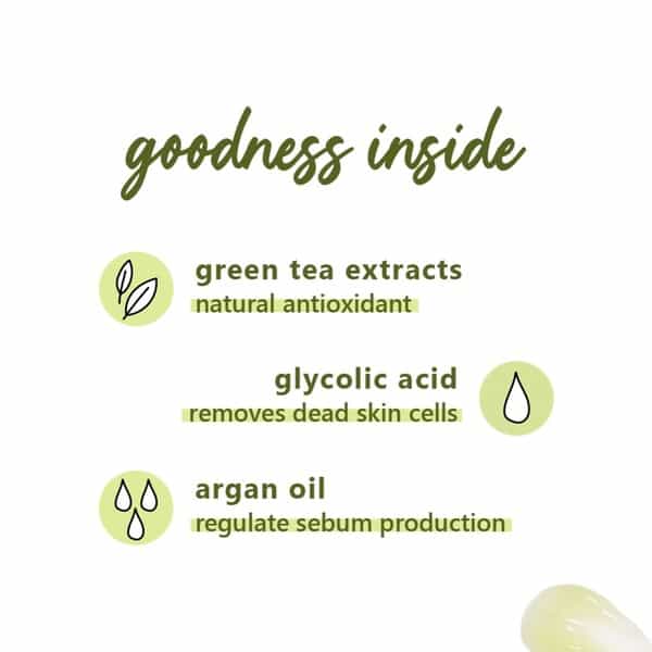 Plum Green Tea Renewed Clarity Night Gel- 50 Ml