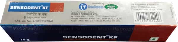 Sensodent Kf Medicated Foaming Dental Gel 75G