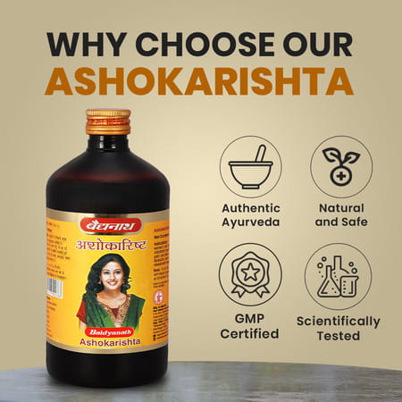 Baidyanath Ashokarishta 450 Ml