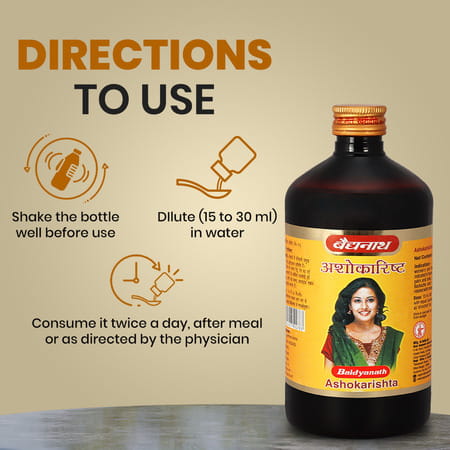 Baidyanath Ashokarishta 450 Ml