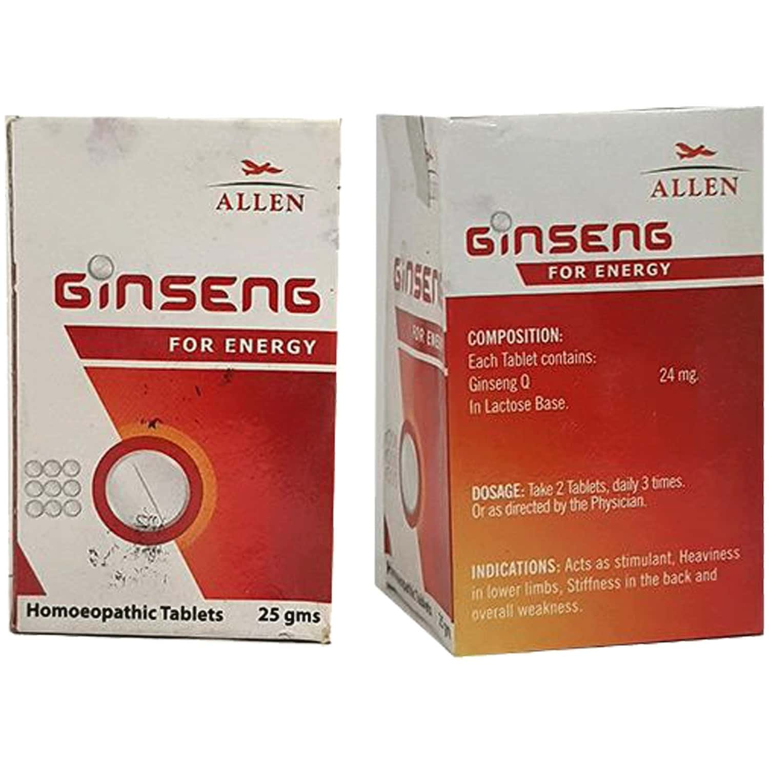 Allen Laboratories Ginseng Tablet 25 Gm