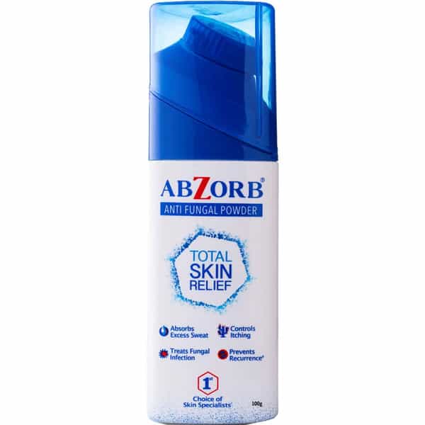 Abzorb Antifungal Dusting Powder 100Gm X Pack Of 2