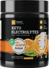 Ketofy Keto Electrolytes | Sugar-Free Energy Drink Orange Flavour | 200G Jar