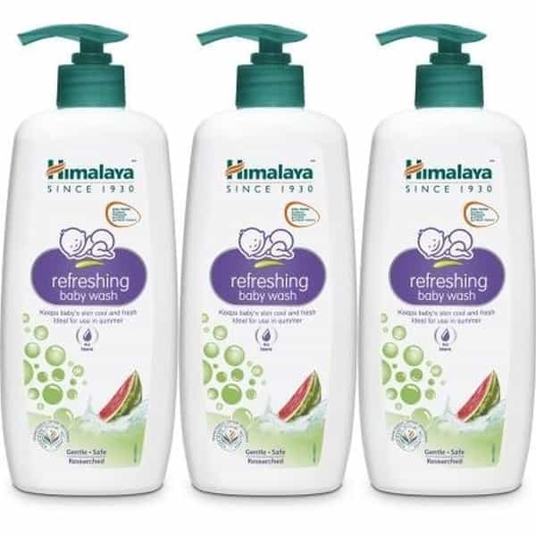 Himalaya Refreshing Baby Wash | 400 Ml | Pack Of 3