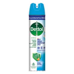 Dettol Multi-purpose Disinfectant Spray For Hard & Soft Surfaces | Spring Blossom- 225ml