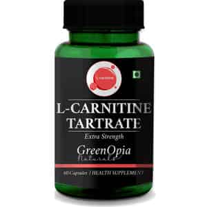 Greenopia L-carnitine Tartrate 60 Vegetarian Capsules