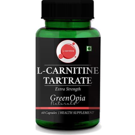 Greenopia L-Carnitine Tartrate 60 Vegetarian Capsules