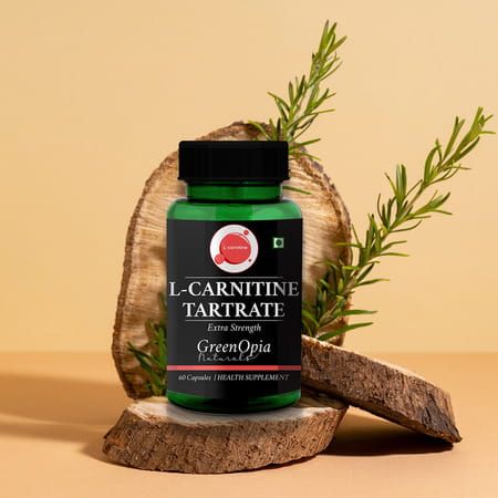 Greenopia L-Carnitine Tartrate 60 Vegetarian Capsules