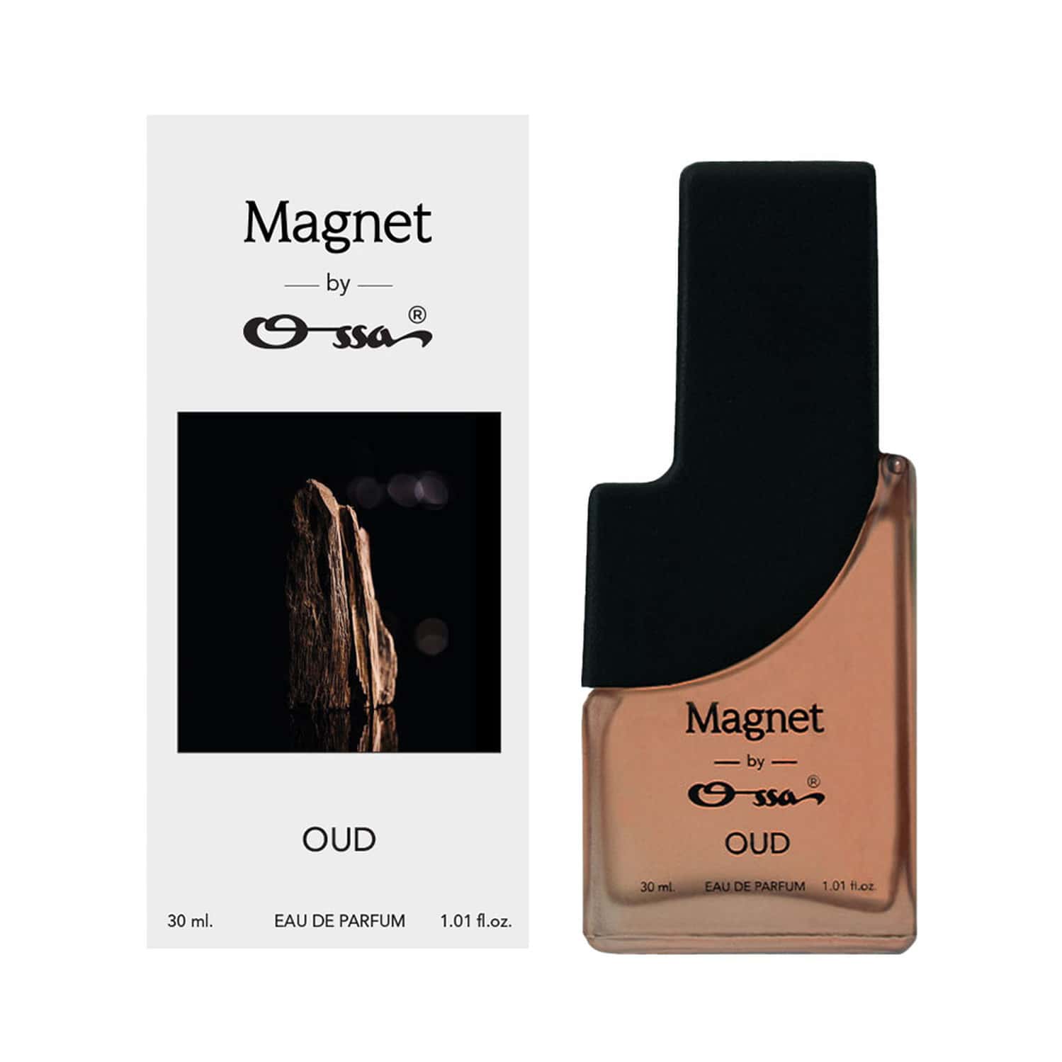 Ossa Magnet Oud Unisex Eau De Parfum Patchouli | Cedarwood | Musk | Oud | Amber | 30ml