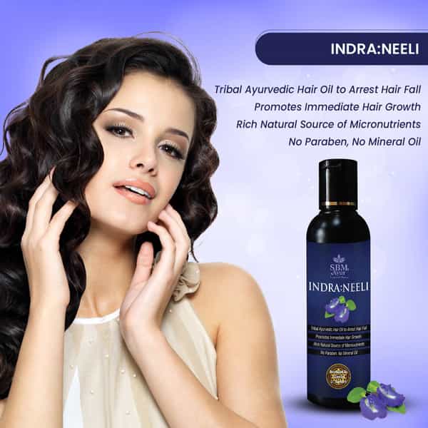 Sbm Indraneeli Hair Oil