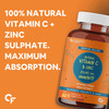 Carbamide Forte Vitamin C Gummies With Zinc For Immunity 60 Veg Gummies