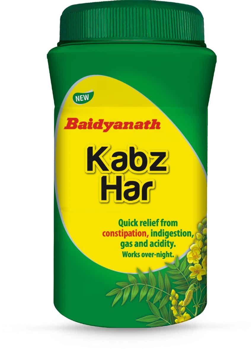 Baidyanath Kabz Care | Ayurvedic Relief From Constipation Indigestion Gas & Acidity - 200gm