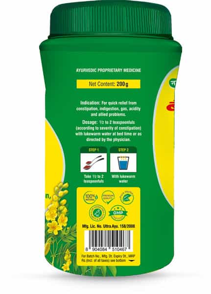 Baidyanath Kabz Care | Ayurvedic Relief From Constipation Indigestion Gas & Acidity - 200Gm