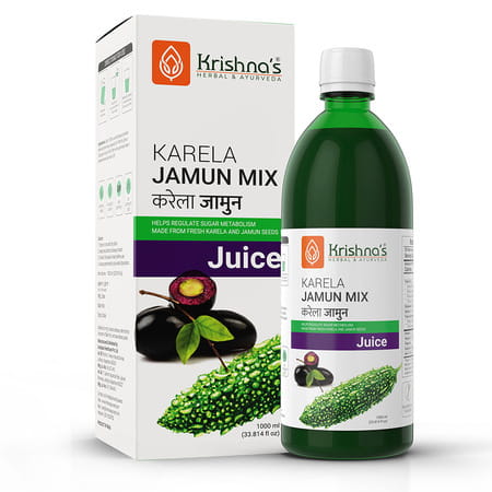 Krishna's Karela Jamun Mix Juice - 1 Litre