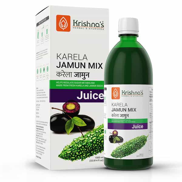Krishna's Karela Jamun Mix Juice - 1 Litre