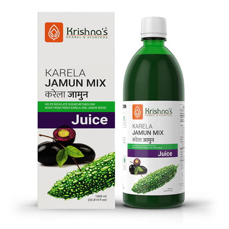 Krishna's Karela Jamun Mix Juice - 1 Litre