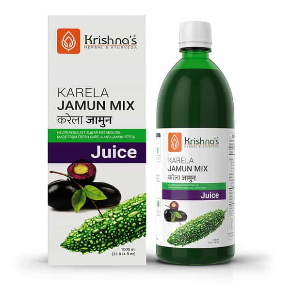 Krishna's Karela Jamun Mix Juice - 1 Litre