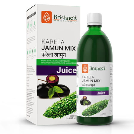Krishna'S Karela Jamun Mix Juice - 1 Litre