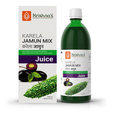 Krishna'S Karela Jamun Mix Juice - 1 Litre