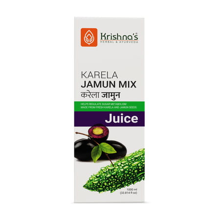 Krishna'S Karela Jamun Mix Juice - 1 Litre
