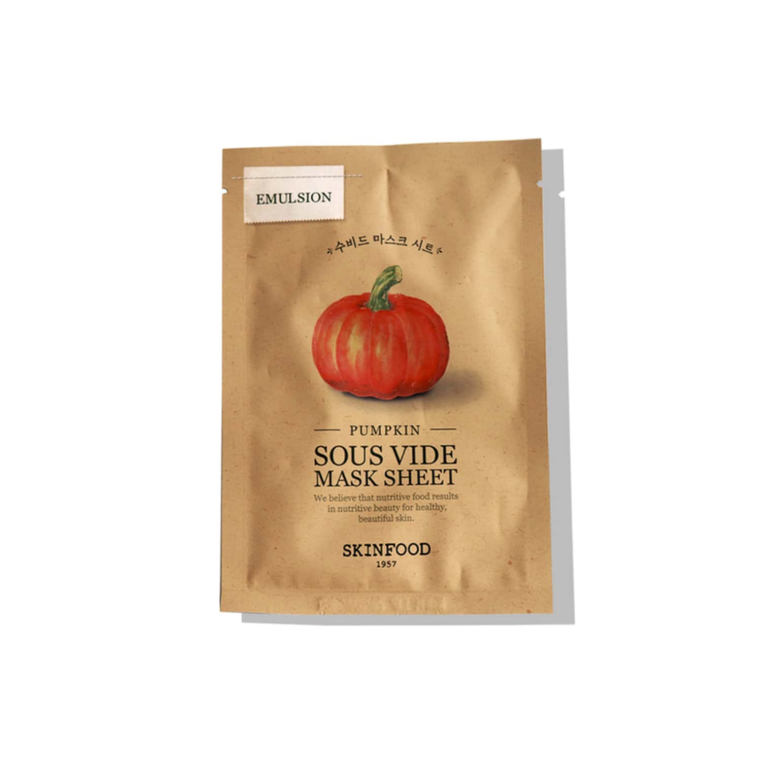 Skinfood Pumpkin Sous Vide Mask Sheet - Pack Of 3