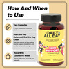 Daily All Day Slim Support For Weight Loss For Women & Men Keto Fat Burners | 90 Capsules