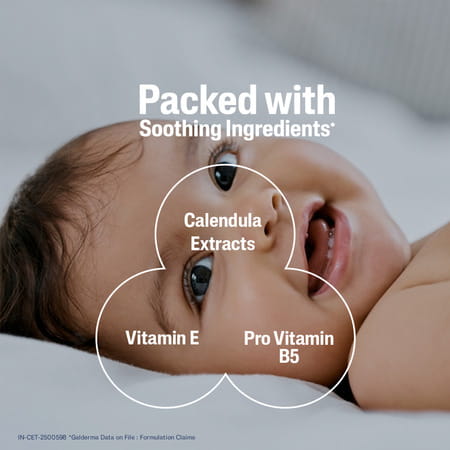 Cetaphil Baby Diaper Cream | With Organic Calendula, Vitamin B5 & Vitamin E | 70 Gm