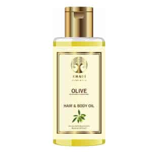 Khadi Nature's Tree Olive Hair & Body Oil - (100 Ml)