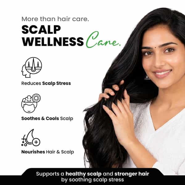 Green Milk Brahmi Hair Mask | Ayurvedic Hair Mask For Soothing Scalp & Nourished Hair | 100 G