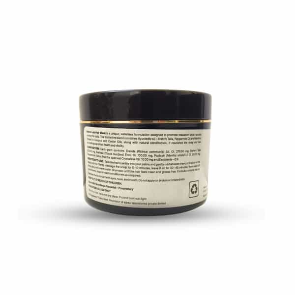 Green Milk Brahmi Hair Mask | Ayurvedic Hair Mask For Soothing Scalp & Nourished Hair | 100 G