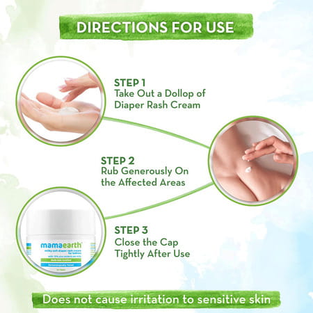 Mamaearth Milky Soft Diaper Rash Cream For Babies 50g