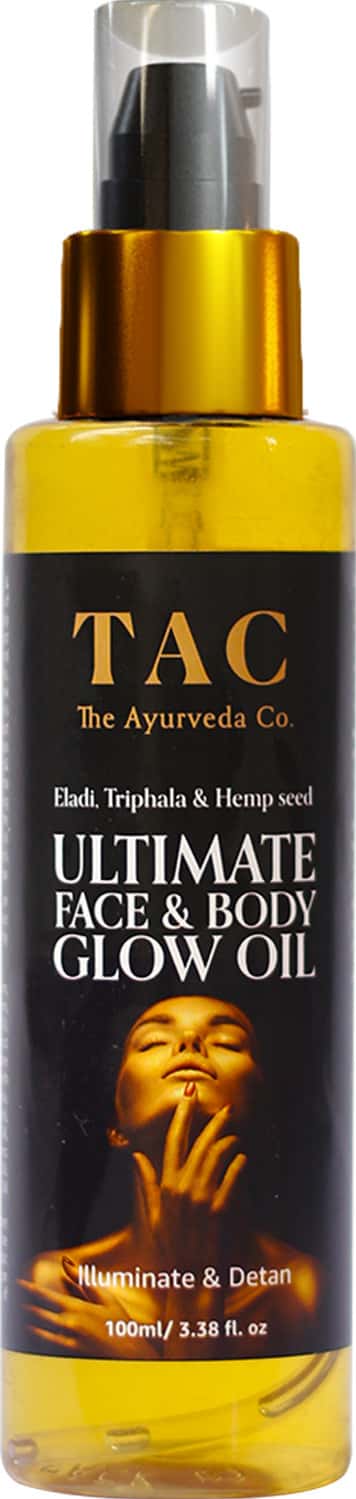 Tac - The Ayurveda Co. Eladi Triphala & Hemp Seed Face & Body Oil - 100 Ml